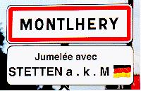 Montlh�ry, ville jumel�e avec Stetten a.k.M (Allemagne)